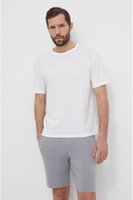 CALVIN KLEIN Tshirt Stretch Logo Brod  -  Calvin Klein - Homme 100 WHITE (WHITE LOGO)