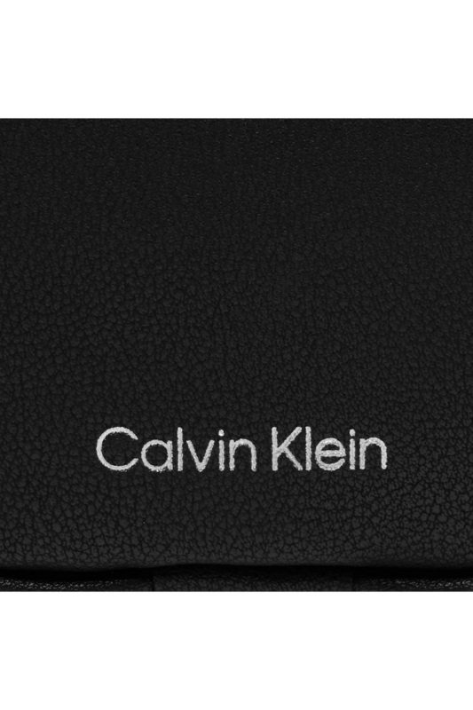 CALVIN KLEIN Sacoche Simili Cuir Et Toile  -  Calvin Klein - Homme BEH Ck Black Photo principale