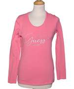 GUESS Top Manches Longues Rose
