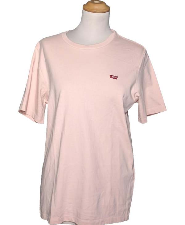 LEVI'S SECONDE MAIN T-shirt Manches Courtes Rose 1086910