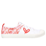 SKECHERS Baskets Skechers Bobs B Cool-all Corazon White / Red / Pink