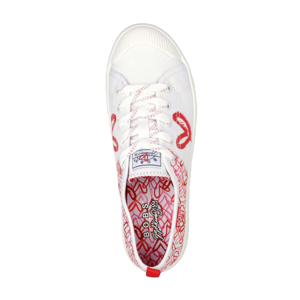 SKECHERS Baskets Skechers Bobs B Cool-all Corazon White / Red / Pink Photo principale