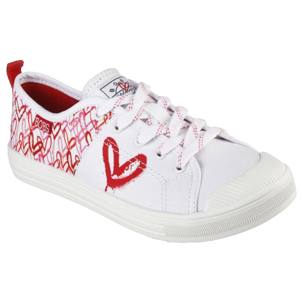 SKECHERS Baskets Skechers Bobs B Cool-all Corazon White / Red / Pink Photo principale