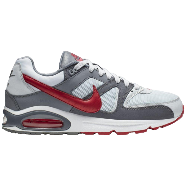 NIKE Baskets Nike Air Max Command Gris / Rouge 1088122