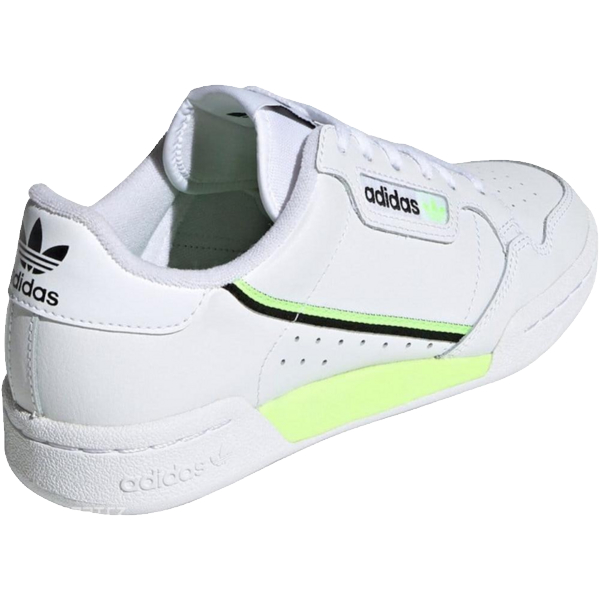 ADIDAS Baskets Adidas Continental 80 Blanc / Noir / Vert Blanc Photo principale