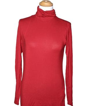 BENETTON Top Manches Longues Rouge
