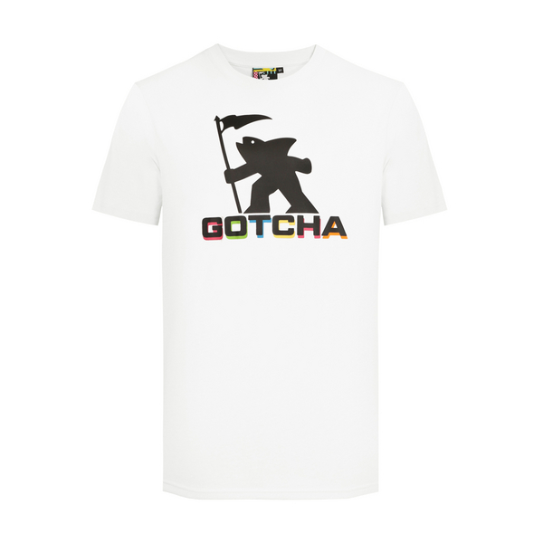 GOTCHA T-shirt Gotcha Fishman Tee M Blanc 1089034