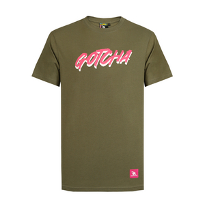 GOTCHA T-shirt Gotcha Yards Tee M Kaki