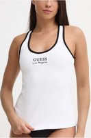 GUESS Dbardeur Stretch Dos Nageur  -  Guess Jeans - Femme G011 Pure White