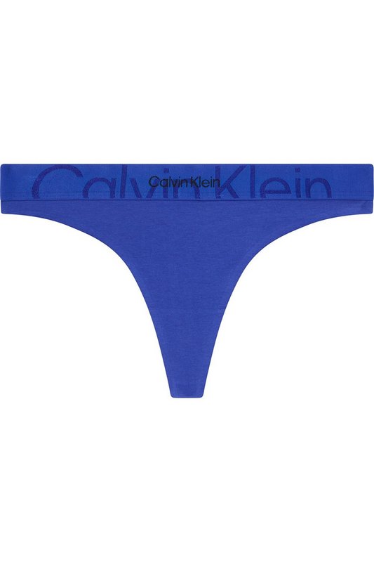 CALVIN KLEIN String  Logo Incrust  -  Calvin Klein - Femme CMB BLUE 1089084