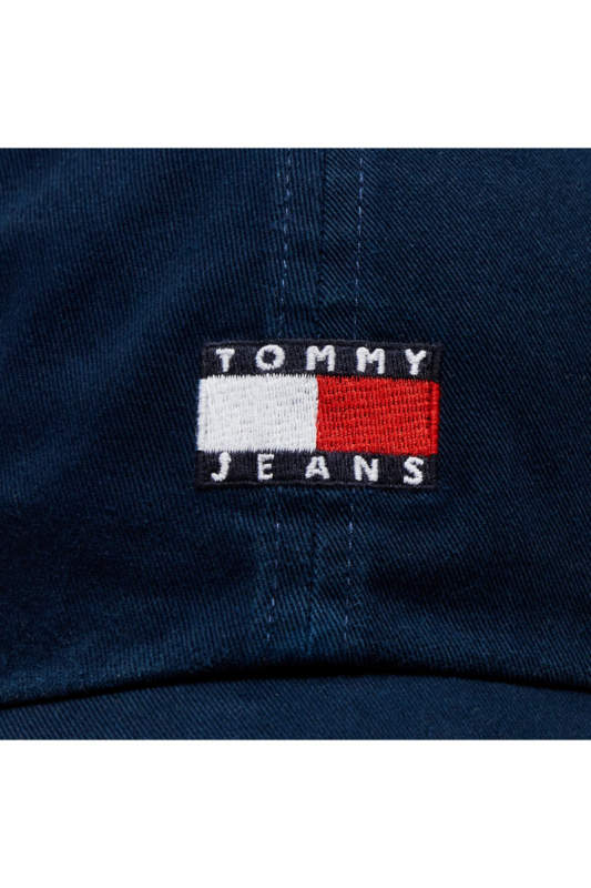 TOMMY JEANS Casquette Heritage Logo Brod  -  Tommy Jeans - Homme C1G Dark Night Navy Photo principale