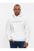 TOMMY JEANS Sweat Capuche Essentiel  -  Tommy Jeans - Homme YBR WHITE