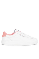 TOMMY JEANS Sneakers Basses Cuir  -  Tommy Jeans - Femme TIC Tickled Pink