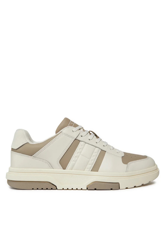TOMMY JEANS Sneakers En Cuir The Brooklyn  -  Tommy Jeans - Homme PKQ Pleasant Clay 1089721