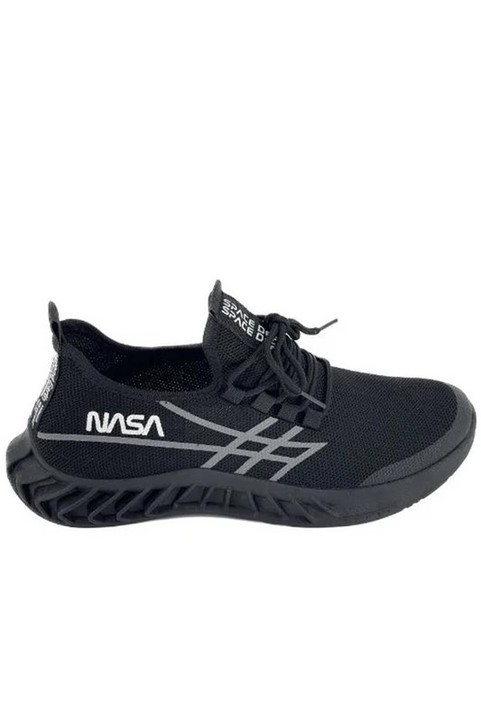 NASA Baskets En Mesh  Enfiler  -  Nasa - Homme BLACK 1089999