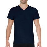 EMINENCE Tee-shirt Col V Pur Coton Premium Marine
