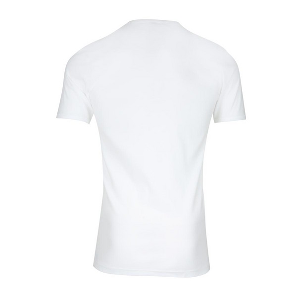 EMINENCE Tee-shirt Col V Pur Coton Premium Blanc Photo principale