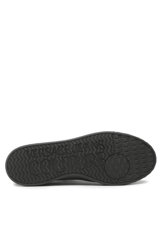 VERSACE JEANS COUTURE Sneaker Cuir  Logo  -  Versace Jeans - Homme G89 BLACK/GOLD Photo principale