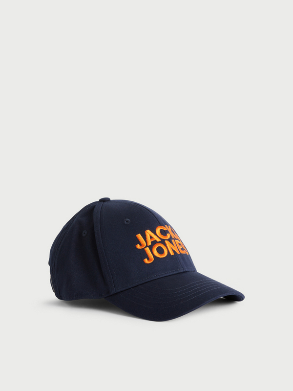 JACK AND JONES Casquette Baseball Maxi Logo Brod Bleu marine Photo principale