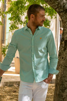 PETER POLO Chemise Agua Menthe MENTHE