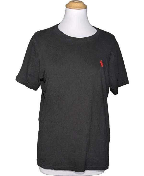 RALPH LAUREN SECONDE MAIN T-shirt Manches Courtes Noir 1090378