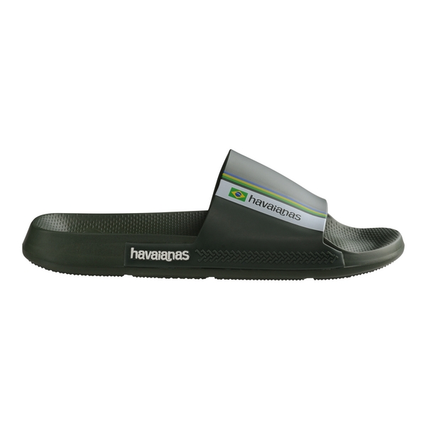 HAVAIANAS Sandale  Enfiler Havaianas Slide Clas Vert Olive Photo principale