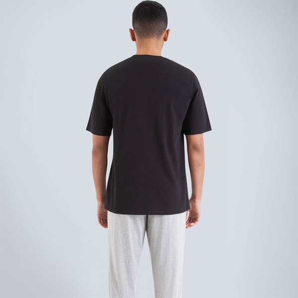 ATHENA Pyjama Long Homme Homewear Noir-Gris Photo principale