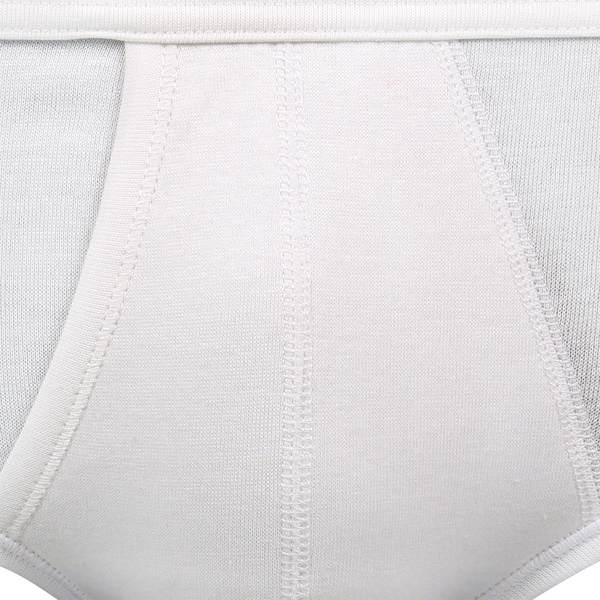 EMINENCE Slip Homme Ouvert Coton Premium Blanc Photo principale