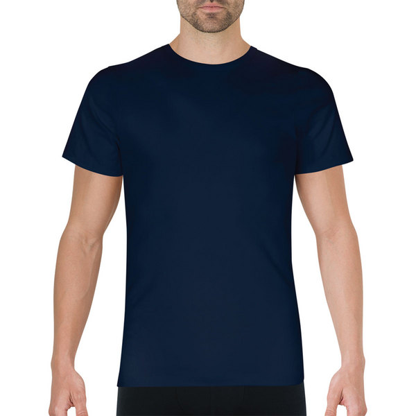 EMINENCE Tee-shirt Col Rond Homme Pur Coton Premium Marine 1090865
