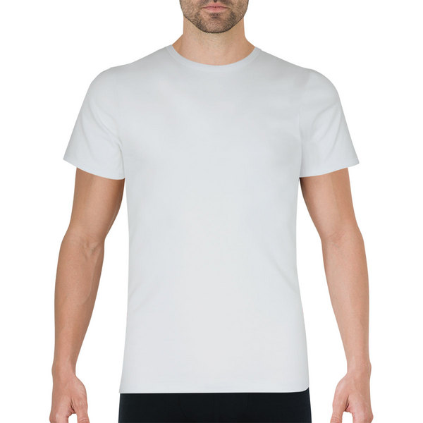 EMINENCE Tee-shirt Col Rond Homme Pur Coton Premium Blanc 1090865