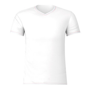 EMINENCE Tee-shirt Col V Homme Fait En France Blanc