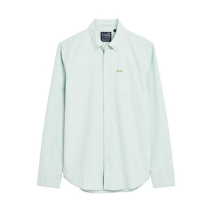 SUPERDRY Chemise Superdry Oxford Shirt Vert Claire
