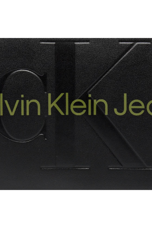 CALVIN KLEIN Sac Camera Cuir Pu  -  Calvin Klein - Femme 0GX Black/Dark Juniper Photo principale