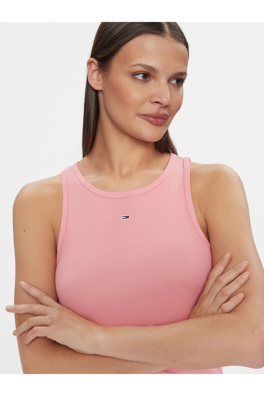 TOMMY JEANS Dbardeur Cotel  -  Tommy Jeans - Femme TIC Tickled Pink Photo principale