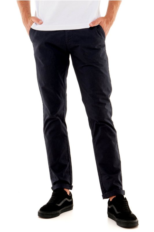 JUST EMPORIO Pantalon Chino Coton Stretch  -  Just Emporio - Homme BLACK Photo principale