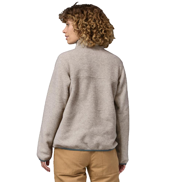 PATAGONIA Pull  Lightweight Synchilla Snap-t Oatmeal Heather W Nouveau Green Photo principale