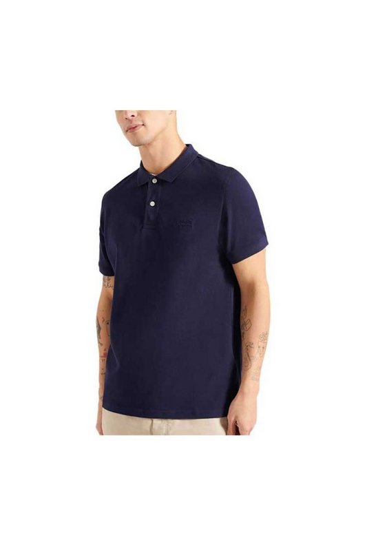 SUPERDRY Polos-polos Manches Courtes-superdry - Homme ADQ Navy 1091549