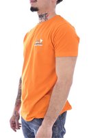 JUST EMPORIO Tshirt Stretch Gros Logo Dos  -  Just Emporio - Homme ORANGE