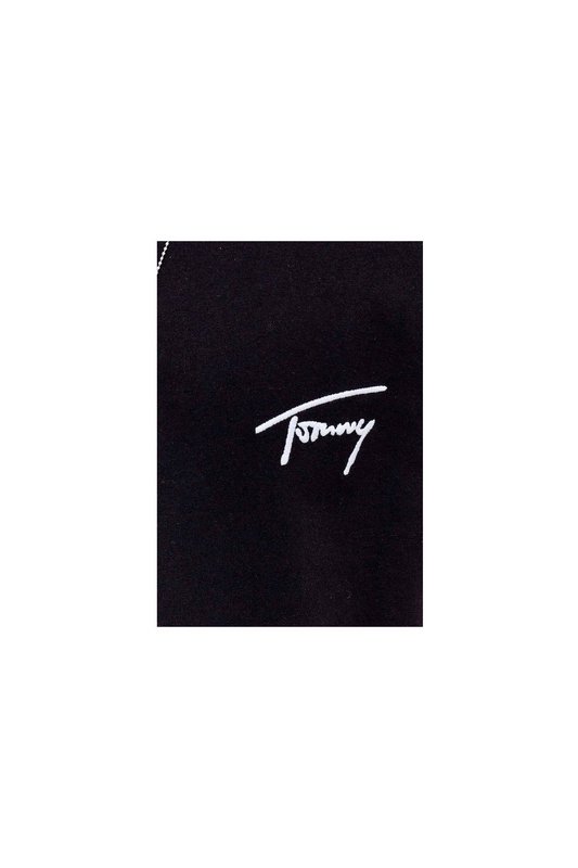 TOMMY JEANS Tshirt Uni Signature  -  Tommy Jeans - Homme BDS Black Photo principale