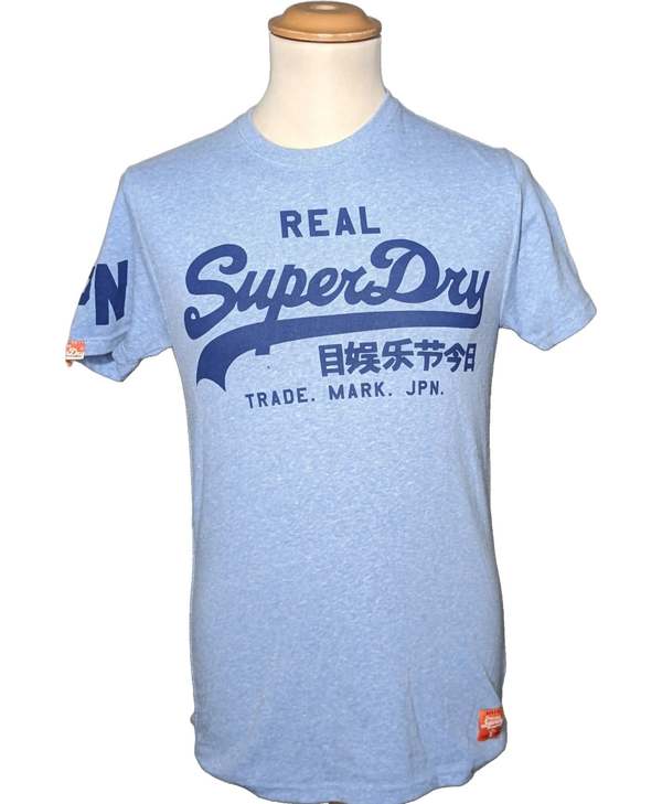 SUPERDRY SECONDE MAIN T-shirt Manches Courtes Bleu 1091667