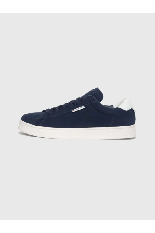 TOMMY JEANS Sneakers Basses Cuir Suede  -  Tommy Jeans - Homme C1G Dark Night Navy 1091801