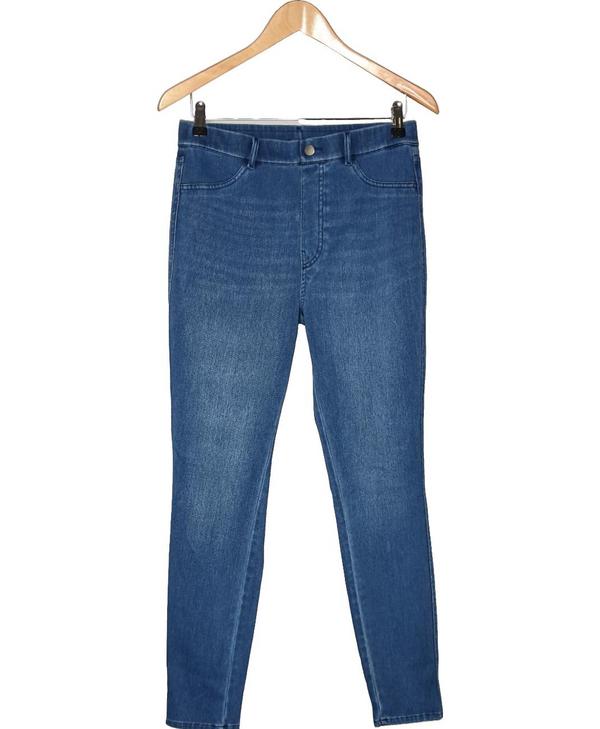 UNIQLO SECONDE MAIN Pantalon Slim Femme Bleu 1091834