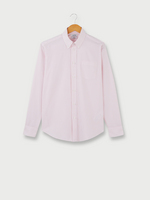 ESPRIT Chemise Manches Longues  Rayures, Coupe Regular Rose