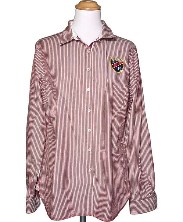 TOMMY HILFIGER SECONDE MAIN Chemise Manches Longues Rouge 1091858