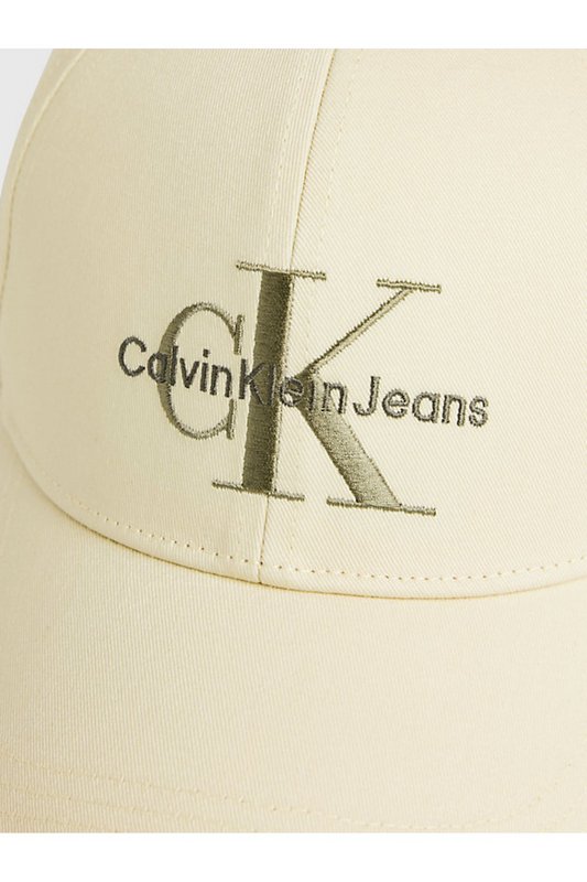 CALVIN KLEIN Casquette Baseball Logo Brod  -  Calvin Klein - Homme LFU Green Haze Photo principale