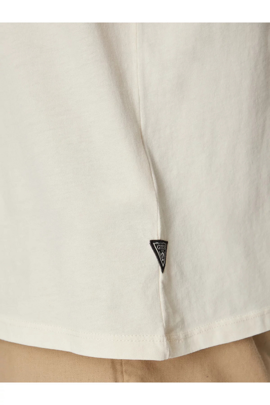 GUESS Tshirt Coton Srigraphi  -  Guess Jeans - Homme F1LU VANILLA CREAM MULTI Photo principale