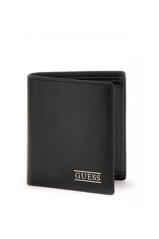 GUESS Portefeuille Cuir Pu Boston  -  Guess Jeans - Homme BLACK 1092108