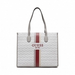 GUESS Cabas Et Sac Shopping   Guess Silvana Tote Stone
