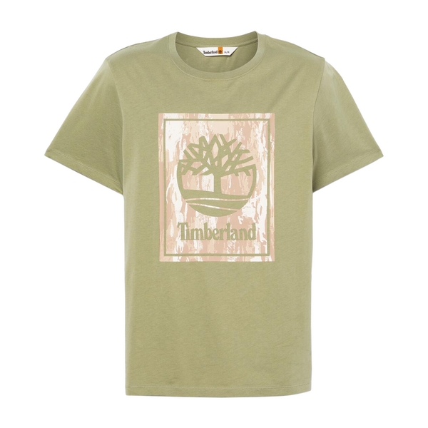 TIMBERLAND Tee Shirt Timberland Camo Short Sleeve Tee Vert Camo 1092515
