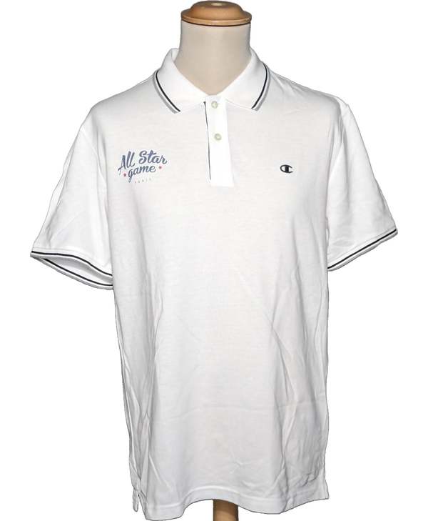 CHAMPION SECONDE MAIN Polo Homme Blanc 1093577
